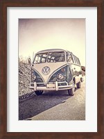 Framed Surfers' Vintage VW Bus