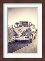 Framed Surfers' Vintage VW Bus