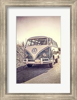 Framed Surfers' Vintage VW Bus