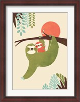 Framed Mama Sloth