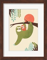 Framed Mama Sloth