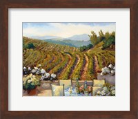 Framed Vineyards to Mount St. Helena