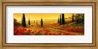 Framed Toscano Panel I