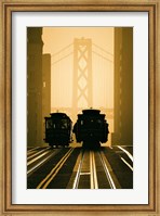 Framed Cable Cars, San Francisco