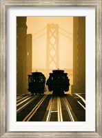 Framed Cable Cars, San Francisco