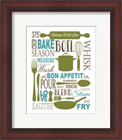 Framed Culinary Love 1 (color)