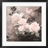 Framed Noir Roses I