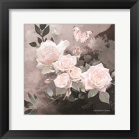 Framed Noir Roses I