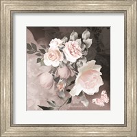 Framed Noir Roses IV