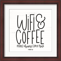 Framed WIFI & Coffee
