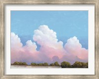 Framed River & Sky Meet The Clouds
