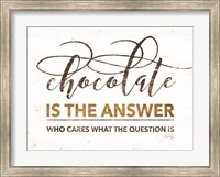 Framed Chocolate is the Answer