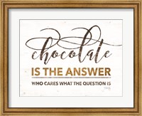 Framed Chocolate is the Answer