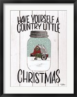 Framed Have Yourself a Country Little Christmas