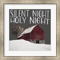 Framed Silent Night Holy Night