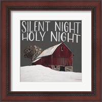 Framed Silent Night Holy Night