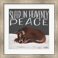 Framed Sleep in Heavenly Peace