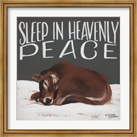 Framed Sleep in Heavenly Peace