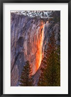 Framed Horsetail Fall