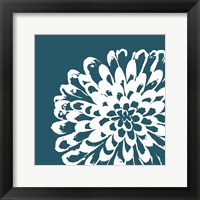 Framed Graphic Flower 1