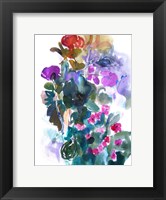 Framed Flowers and Insects Two