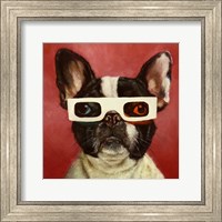Framed 3D Dog