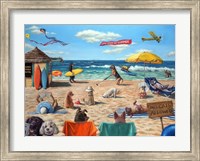 Framed Dog Beach