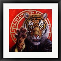 Framed Legend of Tiger Claw