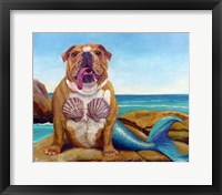 Framed Mermaid Dog