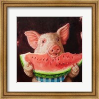 Framed Pig Out
