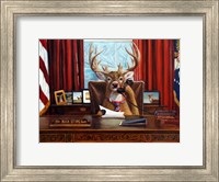 Framed Buck Stops Here