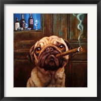 Framed Uptown Pug