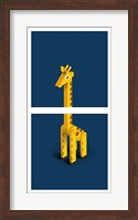 Framed Giraffe