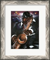 Framed Jazzman Moe