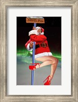 Framed North Pole Dancer