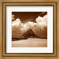 Framed Mont San Michel