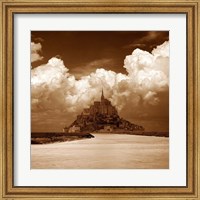 Framed Mont San Michel