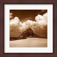 Framed Mont San Michel