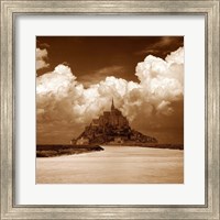 Framed Mont San Michel