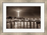 Framed Paris Night