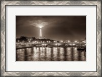 Framed Paris Night