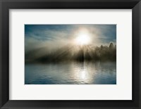 Framed Rising above the Water