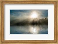 Framed Rising above the Water