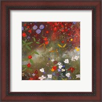 Framed 'Gardens in the Mist III' border=