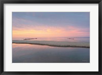 Framed Lake Superior Beach IV