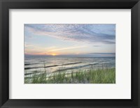 Framed Lake Michigan Sunset III