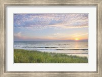 Framed Lake Michigan Sunset II