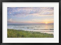 Framed Lake Michigan Sunset II