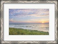 Framed Lake Michigan Sunset II