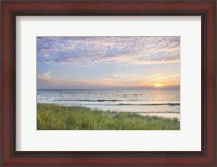 Framed Lake Michigan Sunset II